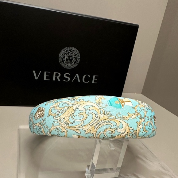VERSACE DYLAN TURQUOISE HEADBAND NWT - Picture 10 of 10
